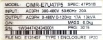 Yaskawa CIMR-E7U47P5